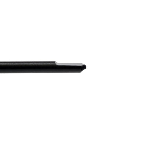 Side view of Two Pack Three Sixteenth Inch By Five And A Half Inch Tapcon Masonry Drill Bits With Premium Carbide Tips For Concrete And Brick Tenon Pre Drill Holes Impact Multi Construction Long Life For Easy Tapcon Screw Entry