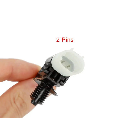 Brake pad wear sensor, X AUTOHAUX SEM000024, 2-pin white connector, close-up view
