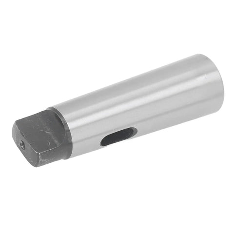 Steel Morse taper drill sleeve reducing adapter for taper-shank tools, side view