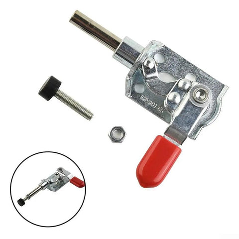 Stainless Steel Push Pull Toggle Clamp Quick Release Fixture With 40 Kg Capacity, Beefed Up Heavy Duty Rust Resistant Workholding Tool