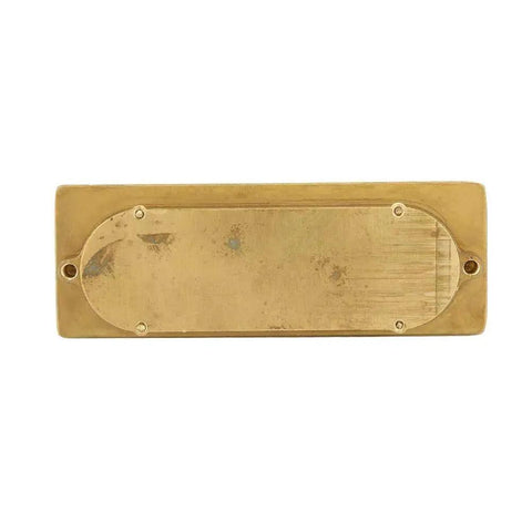 Back view of Recessed Brass Cabinet Handle For Kitchen Cabinets Cupboards Wardrobes And Drawers Hidden Flush Mount Pull