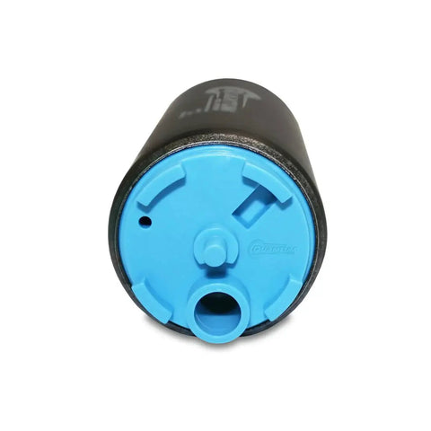 Front view of 255 LPH In Tank Fuel Pump With Installation Kit For Universal Fit High Flow Upgrade For Your Ride Auto Enthusiast Preferred Interchangeable With GSS341 Low Amp Draw At 45 PSI And 60 PSI Reliable Performance