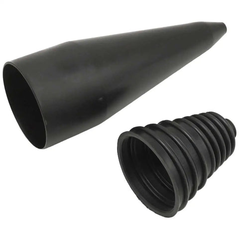 Universal Stretch Drive Shaft CV Boot Installation Cone Tool Kit with heavy-duty rubber cone and boot parts