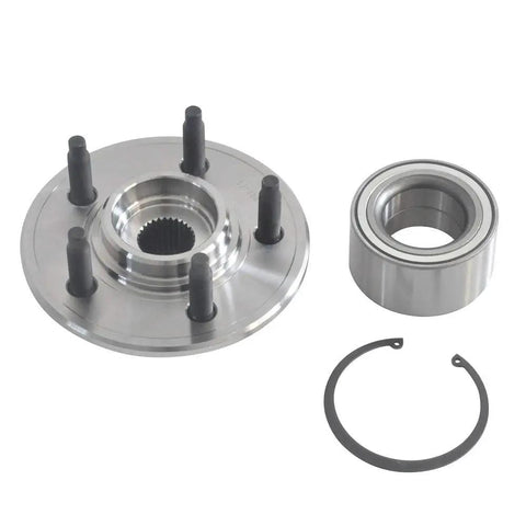 Rear Wheel Hub Bearing Pair For Lincoln Aviator 2003 To 2005, Mercury Mountaineer 2002 To 2010, Ford Explorer 2002 To 2010, Explorer Sport 2002 To 2003, And Explorer Sport Trac 2007 To 2010 Without ABS 521000 With Japanese Bearing Grease