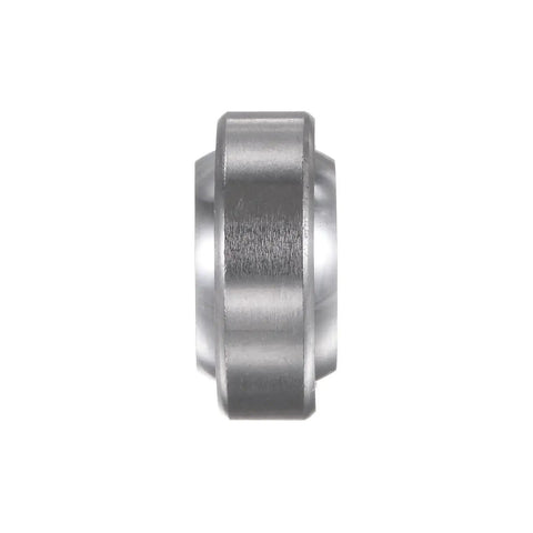Side view of GE12C Spherical Plain Bearing 12mm By 22mm By 10mm Sealed Radial Ball Bearing with bronze cage, designed for heavy-duty use.