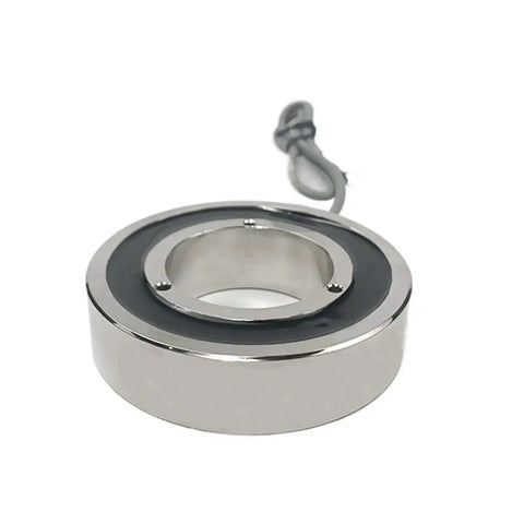 1 Piece 24V Brake Electromagnet Holding Magnet Solenoid Beefy 100KG Pull Force Sucker Type 8W Power 80mm Diameter 20mm Height Heavy Duty for Doors