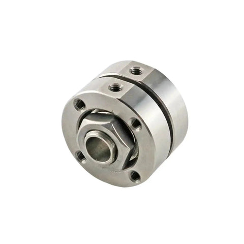 Stainless steel disc torque hinge with through-wire damper, 3.0 Nm, 1 pc