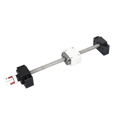 Rugged Linear Motion Guide With Rolled Ball Screw SFU1605 150 To 800mm Travel With Nut BKBF12 End Machined For 3D Printer 700mm