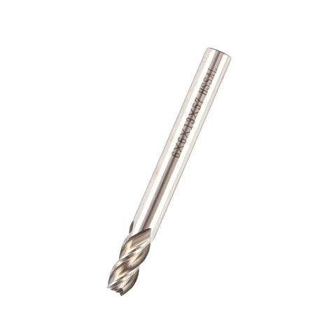 6mm 4 Flute End Mill Set With Straight Shank HSS Spiral End Milling Cutter For Wood And Metals