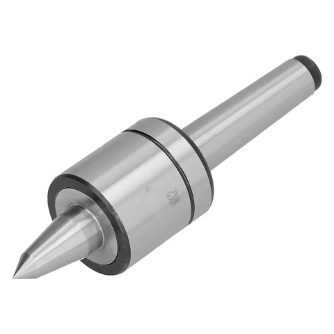 Pro Grade 1 Slot Live Center For Lathes With 60 Degree Morse Taper 0.01mm Precision Steel Build, visible steel design