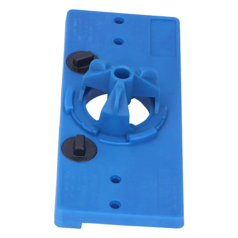 35mm Hinge Hole Saw Jig Drill Guide Set For Woodworking And Door Hardware Installations Adjustable Depth Stop From 15mm To 45mm ABS Plastic