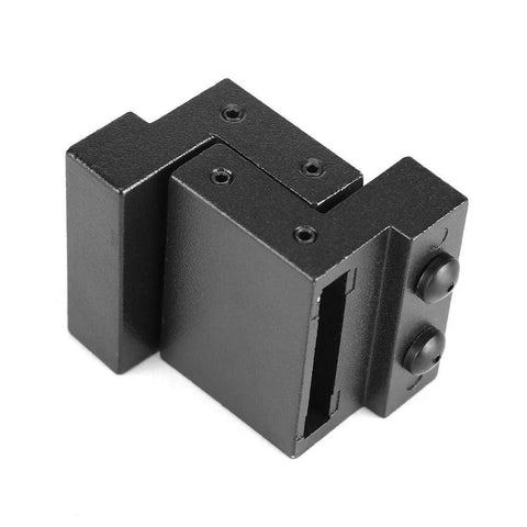 Heavy Duty Barn Door Stopper With Adjustable Floor Track Roller, Wall Mounted, Rubber Covered Damping For Quiet Operation