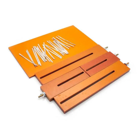 Adjustable Flexible Battery Fixture Clamp Kit For 18650 And 26650 Cells With 8 By 16 Pieces Spot Weld Holder And Welding Jig