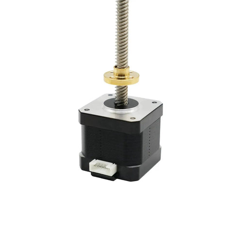 Nema 17 Stepper Motor With Integrated 150mm T8x8 Lead Screw for RepRap Prusa I3 3D Printers and CNC Machines