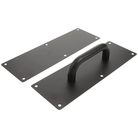 304 Stainless Steel Push Pull Door Handle With Screws for Fireproof Passages, Sliding Doors, Closets, Barns and Kitchens.