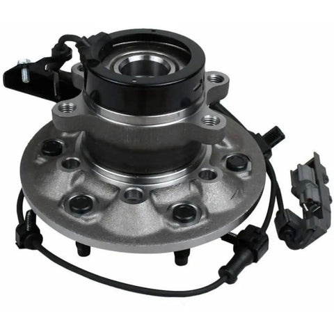Front Right Wheel Hub And Bearing Assembly With ABS Sensor For 6 Lug 4x4 Fits 2004 To 2012 Colorado Canyon And 2007 To 2008 Isuzu I370 Heavy Duty Steel Construction Premium Replacement OEM Grade Quality For Long Life And Smooth Operation