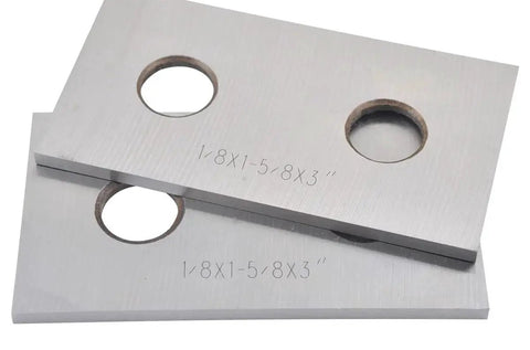 Precision Two-Hole Parallels And Matched One-Two-Three Block Pair In One Eighth Inch By Three Inch Size From HHIP 9999-0031