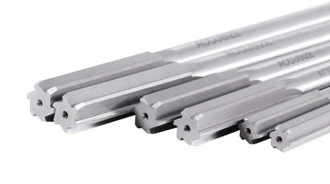 Chucking Reamer Set 29 Piece HSS Straight Flute Right Hand Cut One Sixteenth To One Half Inch Increments for precise hole finishing