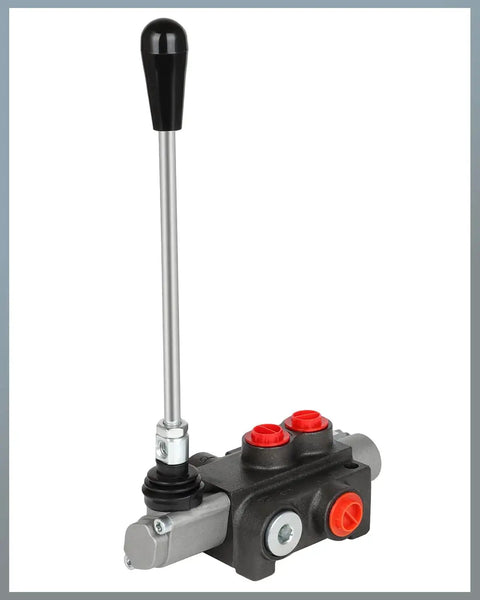 One Spool Hydraulic Pro Grade Flow Control Valve With 11 GPM At 3600 PSI G Ports Adjustable Relief Lever Handle for small tractors