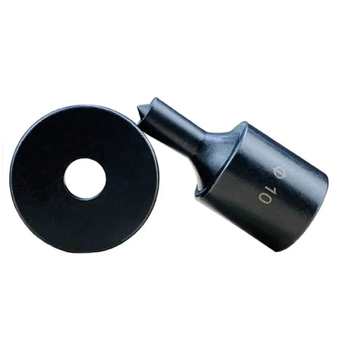 Hydraulic Round Hole Punch Die Set For Metal Stamping And Sheet Metal Work, 14mm Diameter, Alloy Steel Die and Punch Set
