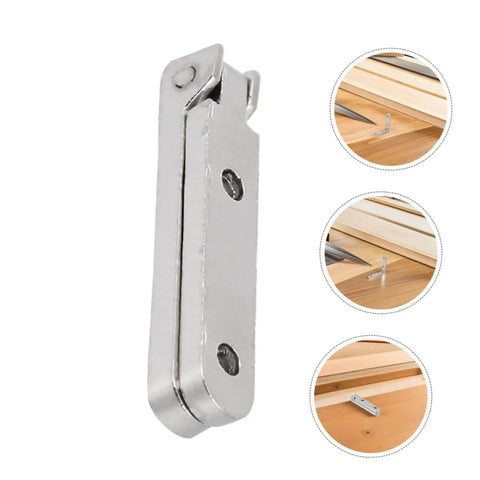 12 Pack Zinc Alloy 90 Degree Hinges For Jewelry Boxes And Miniature Furniture, Small Folding Hardware For Wooden Chests