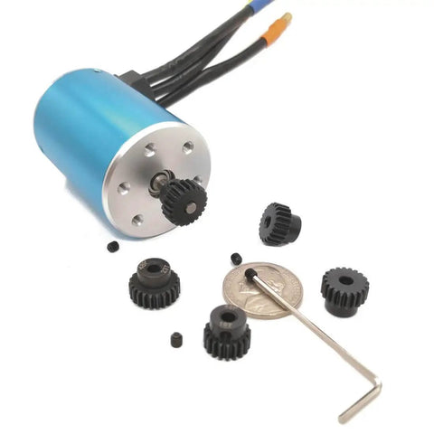 Dope 48P Pinion Gear Set With 19T 20T 21T 22T 23T Options And Screwdriver For 3.175mm Shaft 1/10 RC Brushless Motor