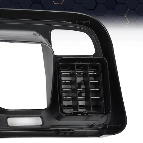 Dodge Ram 1994 1997 Radio Trim Panel Surround Dash Bezel Black close-up view