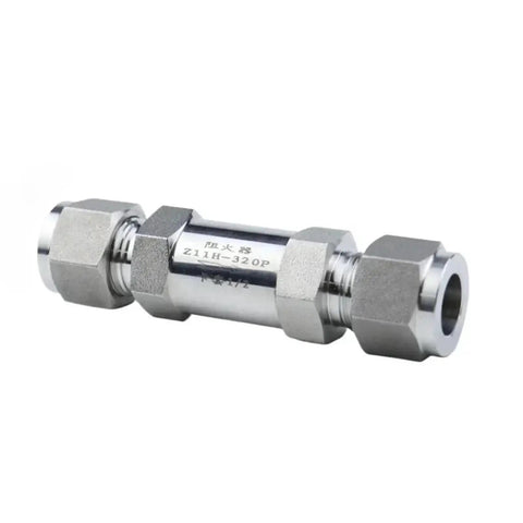 304 Stainless Steel Fire Rated Insulated Valve And Compression Fitting For Gas Lines 1/8 To 1 Inch And 3-32mm Tube