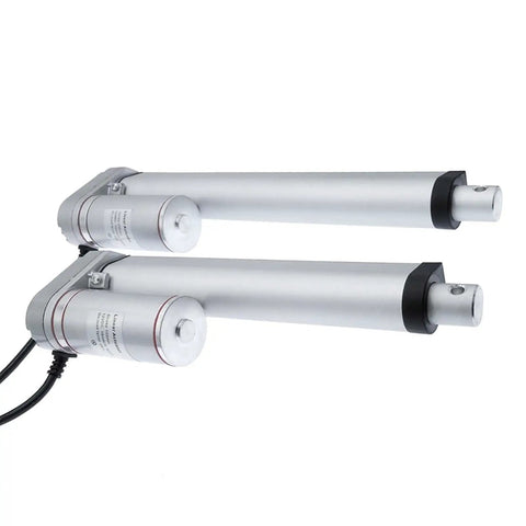 Workhorse Electric Linear Actuator 150mm and 200mm Stroke 12V 24V DC Gear Motor Aluminum Alloy Body Smooth Travel