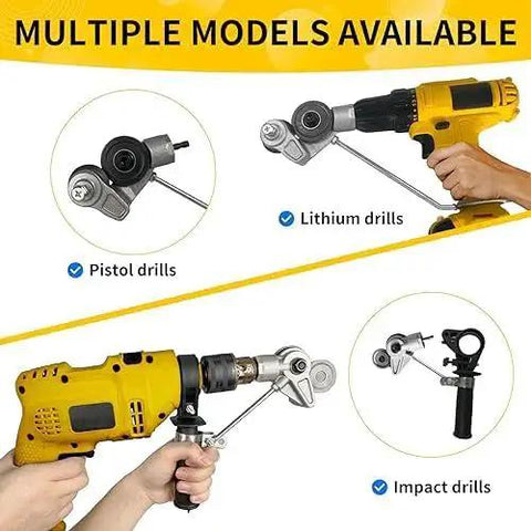 Pro Grade Metal Cutter For Drill Attachments For Cutting Steel Copper Aluminum And Other Thin Metal Plates Electric Drill Plate Cutter
