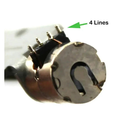 Close-up of 3V To 5V Precision Screw Slide Linear Actuator end showing 4-wire connections for linear motion motor