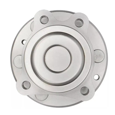 Front view of Front Wheel Bearing And Hub Assembly With ABS Encoder For 2015-2022 Chevy Colorado And GMC Canyon 2WD Models 6-lug