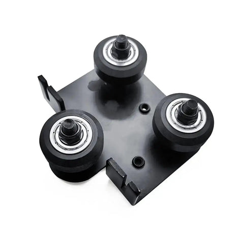 3D Printer Extruder Backplate for Anet I3 Series, X Axis Fixing Panel with adjustable tightness and pulley wrench, 2.5mm metal