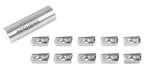 APKT160408-LH Carbide Inserts for Aluminum Machining 10 Pack with Indexable Face Mill Compatibility