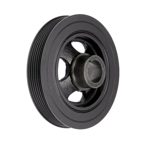 Harmonic Balancer For Jeep Compass 2007 To 2020 Black Beefed Up Fitment Serpentine Drive Belt Type Keyway 1 Mounting Hole Replacement