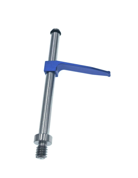 Tension Clamp For Coordinate Measuring, 1/4-20 UNF Thread, 33 Mm Clamp, 78 Mm Post Length, Stainless Steel Post, Aluminum Alloy Clamp