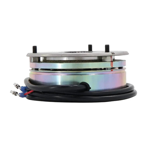 Forklift electromagnetic brake assembly with wiring harness; rainbow metal finish, fits 1151-02/1152-01