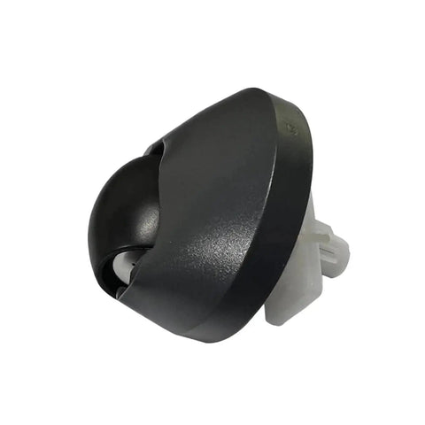 Side view of omni-directional wheel for Roborock vacuum cleaners, spinner caster wheel replacement compatible with S60 S6 S65 S5 Max.