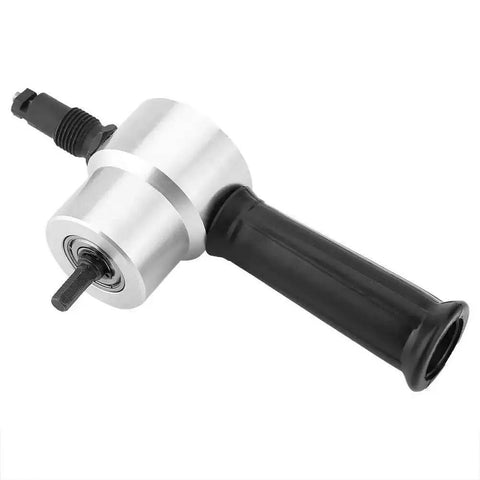 Portable Double Head Electric Drill Attachment Nibbler Cutter for stainless steel, iron, aluminum, copper sheets, metal cutting tool