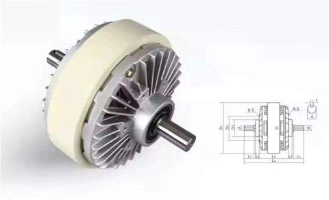 Automatic Tension Controller With Auto And Magnetic Powder Brake For Printing Machinery Flexible Industrial Tensioning System