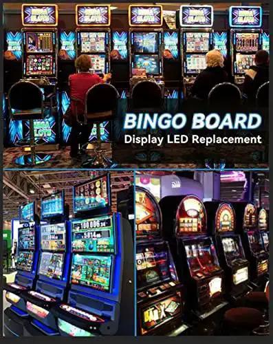 BA9S LED Bulbs 10 Pack Mega Bundle 10 To 30V Warm White For Lionel Trains And Vintage Lights Indicator Panels House Numbers Bingo Machines And Arcade Flashboards - Bingo board LED display replacement for gaming machines.