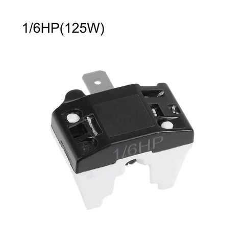 Refrigerator Start Relay 15 Ohm 2 Pin For Freezer Compressor Thermal Overload Protector One Sixth HP 125W component