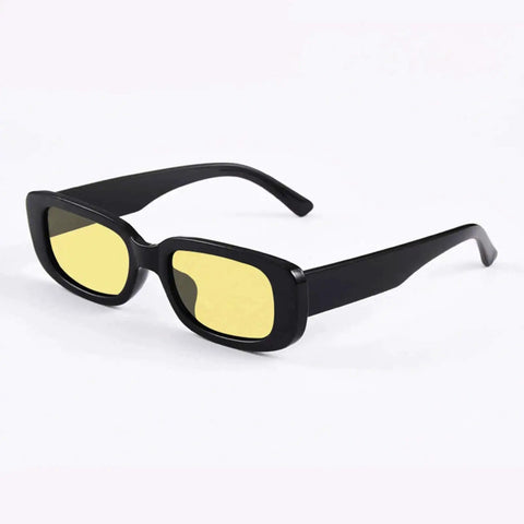 Women Unisex Sunglasses Fashion Small Square Rectangle Outdoor Sports Cool Sun Glasses With Scratch Resistant Lenses