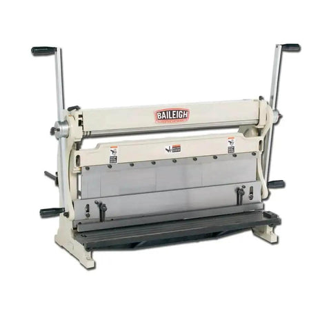 30-Inch Shear Brake Roll for Metal Fabrication Pro Grade tool with vertical press brake and wire grooves