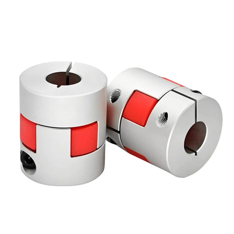 Flexible Shaft Coupling D20 L25 Aluminum Connector For 3D Printers, CNC Machines, And Servo Or Stepper Motors With 6.35mm To 8mm Bore