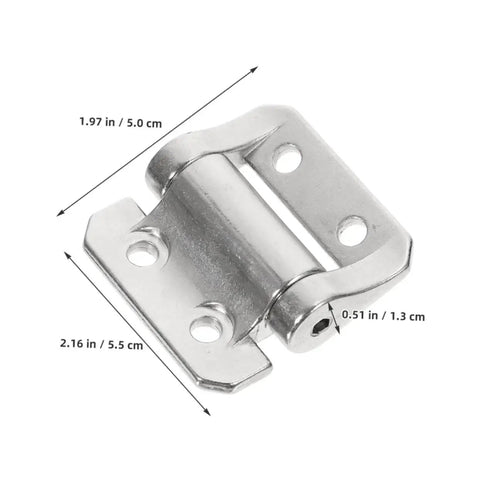 Heavy Duty Cabinet Door Hinge With Damping For Kitchen Cabinets And Furniture Silent Soft Close High Load Capacity Easy Installation Adjustable Hinge Angle Zinc Alloy And Steel Construction By Gleavi, shown in close-up with dimensions