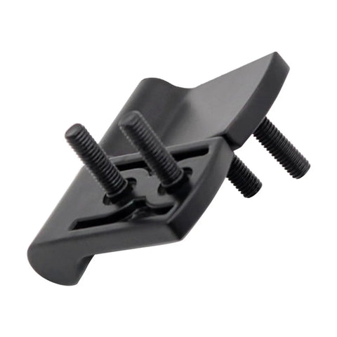 Matte black 360 Degree Torque Hinges Friction Positioning Hinge For Cabinets And Doors in zinc alloy, HFK86 model, close-up view.