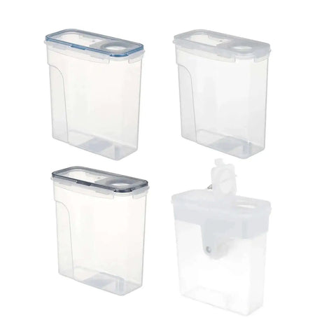 Filament Dryer Box For 1Kg Spools Keeps Filament Dry And Ready, Prevents Brittle Printing, Waterproof Exterior, Sealed Moisture Barrier, Perfect For PLA And Other Filaments, White Kitchen Style Storage Case shown in multiple angles