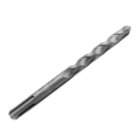 Side view of a drill bit from the 2 Pack 12Mm Masonry Drill Bit Set With 150Mm Length SDS Carbide Tipped Rotary Hammer Bits For Concrete Brick Cement.