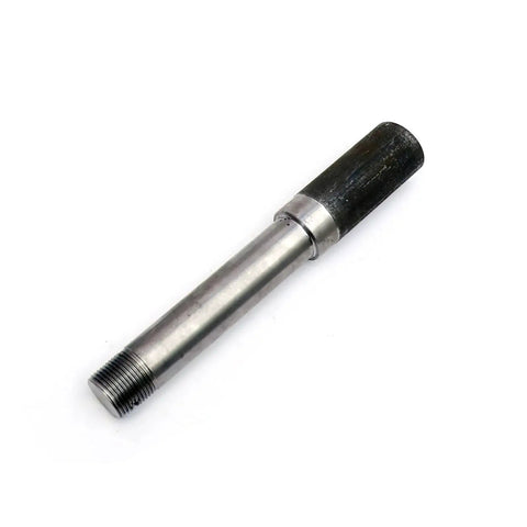Image of a 1-inch straight spindle from the Trailer Hub Assembly Kit For 4 Inch Circle, 4 Bolt On Design, Includes 1 Inch Straight Spindle And Bearings, Dust Cap, Cotter Pin, Nuts And Washers, Complete Durable Kit UCUT For Easy Install On Trailers And Boat Trailers.